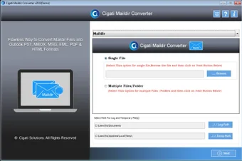 Image 0 for Cigati Maildir Converter