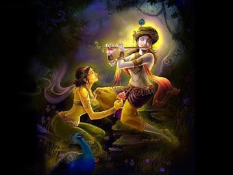 Imagen 2 para Lord Krishna Live Wallpap…