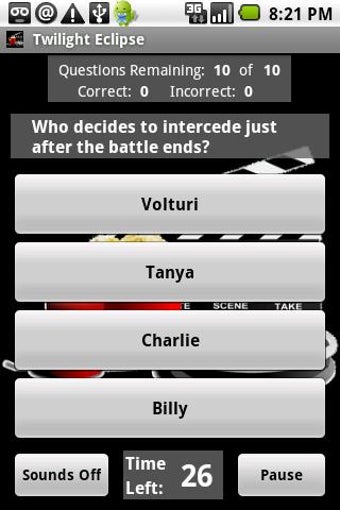 Imagen 0 para Twilight Eclipse Trivia (…