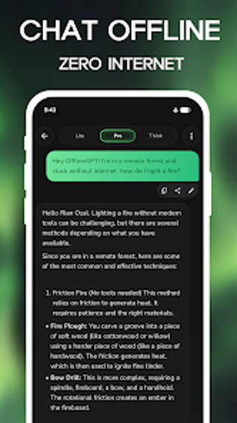 Image 0 for Offline AI Chat: OfflineG…