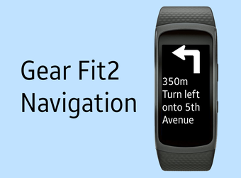 Image 0 for Gear Fit2 Navigation