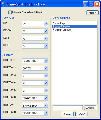 Image 0 for GamePad 4 Flash