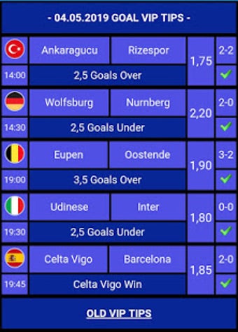 Image 0 for GOAL VIP TIPS