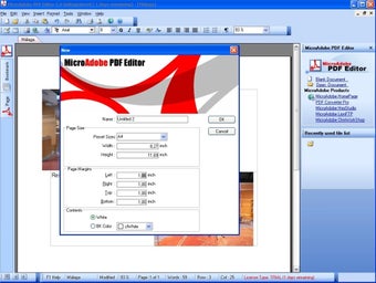 Image 0 for MicroAdobe PDF Editor