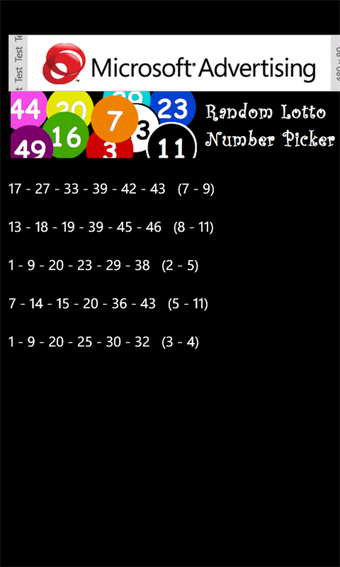 Imagen 0 para Lotto Numbers for Windows…