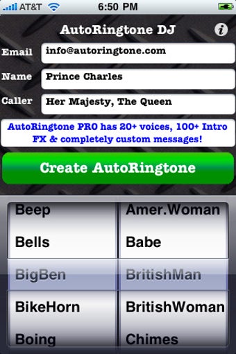 Image 0 for AutoRingtone DJ Text to S…