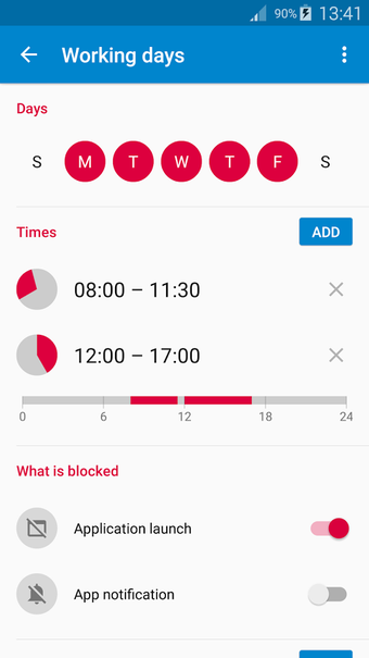 Imagen 1 para AppBlock - Stay Focused