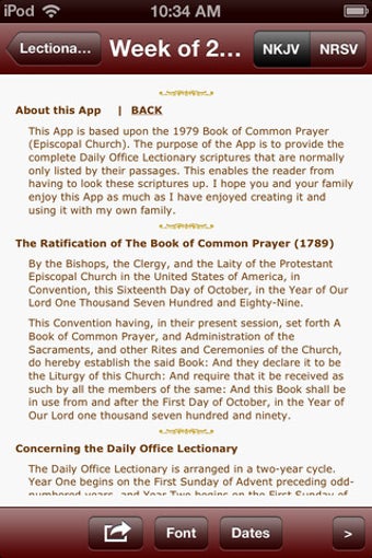 Imagen 5 para Daily Office Lectionary