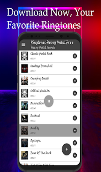 Imagen 1 para Ringtones Heavy Metal 202…