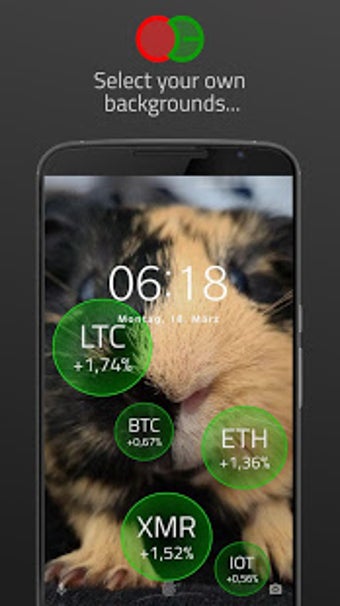 Image 0 for Crypto Bubbles Live Wallp…