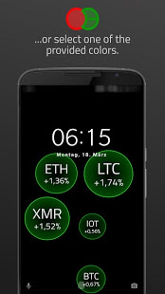 Image 1 for Crypto Bubbles Live Wallp…