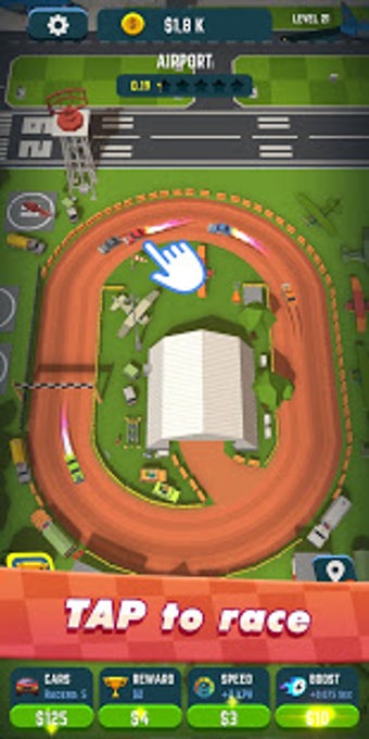 Imagen 2 para Idle Race Rider  Car tyco…