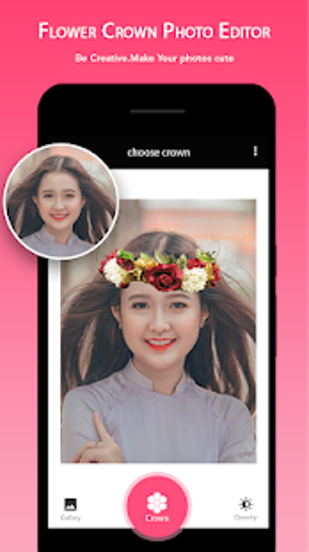 Imagen 0 para Flower crown photo editor
