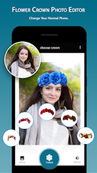 Imagen 1 para Flower crown photo editor