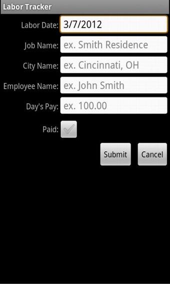 Image 0 for Labor Tracker