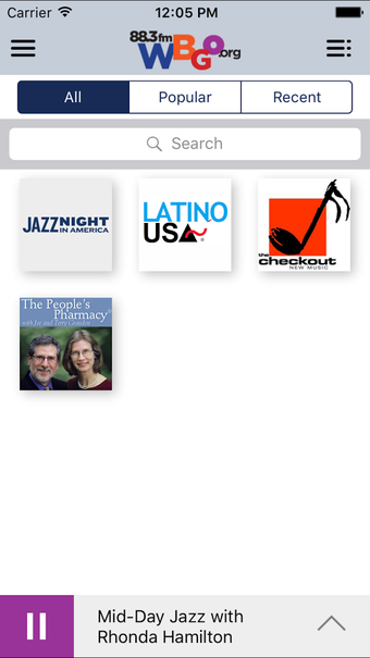 Imagen 3 para WBGO Public Radio App