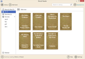 Image 1 for Icecream Ebook Reader