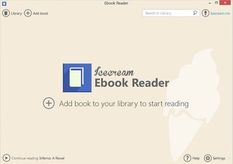 Image 1 for Icecream Ebook Reader