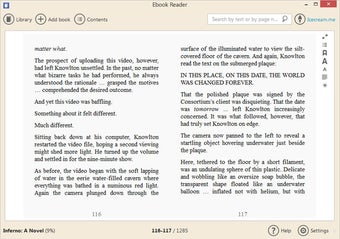 Image 0 for Icecream Ebook Reader