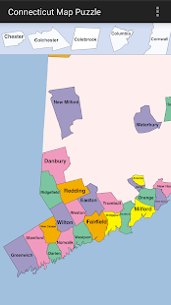 Image 1 for Connecticut Map Puzzle