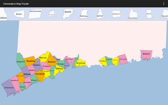Image 2 for Connecticut Map Puzzle