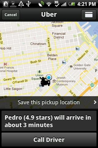 Imagen 0 para Uber - Request a ride