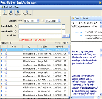 Imagen 0 para Email Archive Magic