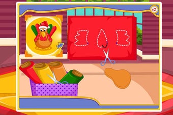 Image 0 for kids game-make turkey toy