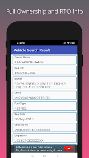 Imagen 0 para Tamil Nadu RTO Vehicle In…