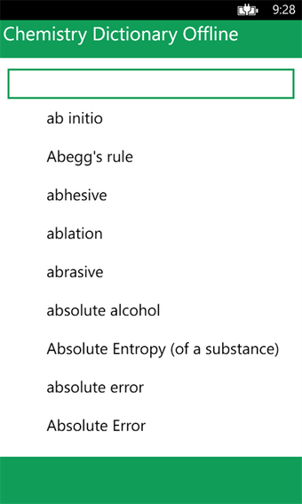 Imagen 2 para Chemistry Dictionary Offl…