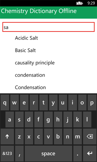 Imagen 1 para Chemistry Dictionary Offl…