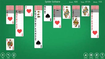 Image 2 for Aces Spider Solitaire for…
