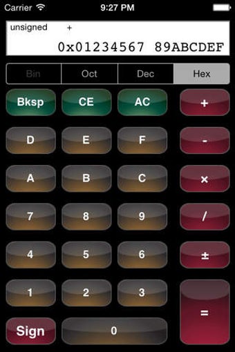 Imagen 0 para HexCalc - Hexadecimal Cal…