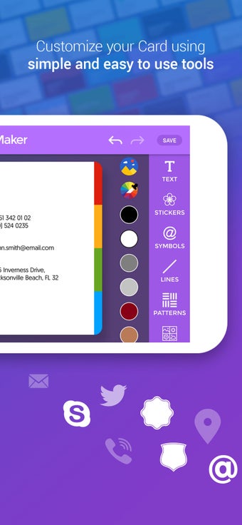 Imagen 1 para Business Card Maker + Des…