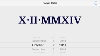 Image 0 for Roman Dates : convert any…