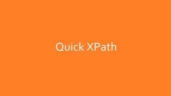 Imagen 0 para Quick XPath