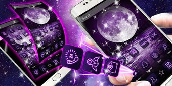 Image 1 for Purple Moon Sea Theme