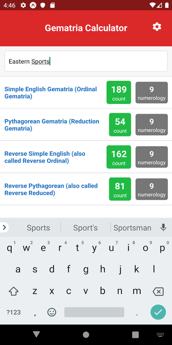 Image 0 for GEN Gematria Calculator