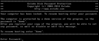 Image 3 for Disk Password Protection