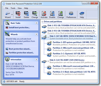 Imagen 1 para Disk Password Protection