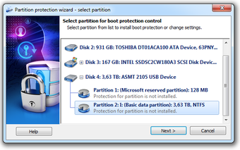 Imagen 3 para Disk Password Protection