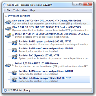 Imagen 2 para Disk Password Protection