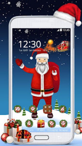Imagen 1 para Merry Christmas Santa 3D