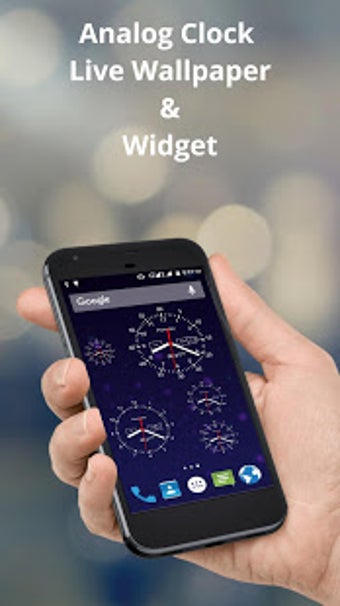 Image 2 for Analog Clock Live Wallpap…