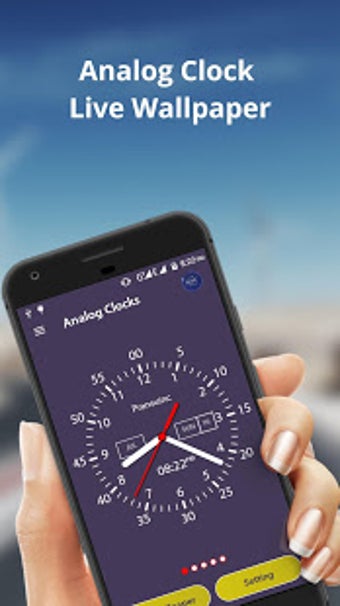 Imagen 3 para Analog Clock Live Wallpap…