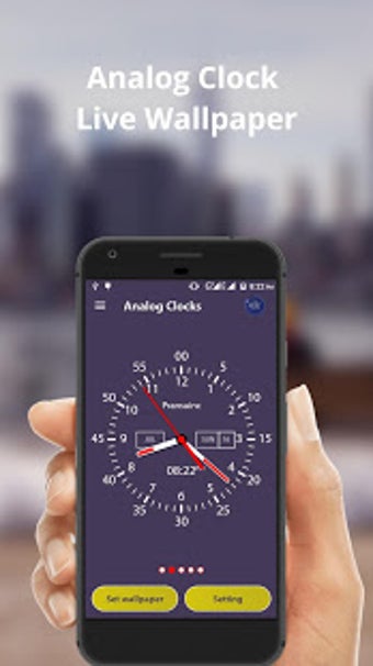 Image 0 for Analog Clock Live Wallpap…