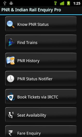 Image 2 for PNR & Indian Rail Enquiry…