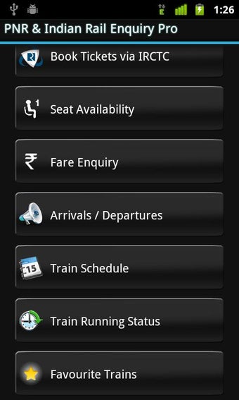 Image 1 for PNR & Indian Rail Enquiry…