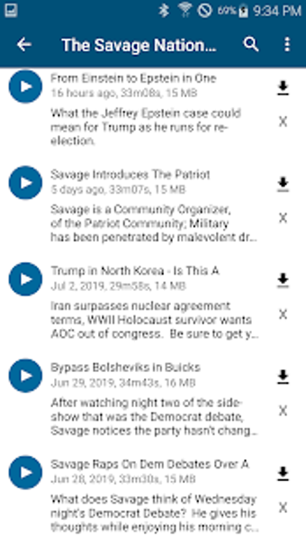 Imagen 1 para Michael Savage Podcast Da…