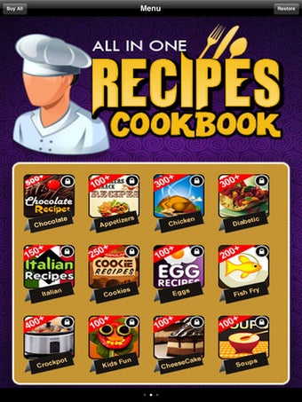 Image 0 for All in One Recipes Cookbo…